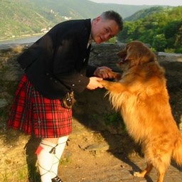 dancing with Peggy on the Rhine