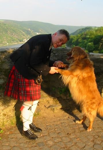 dancing with Peggy on the Rhine